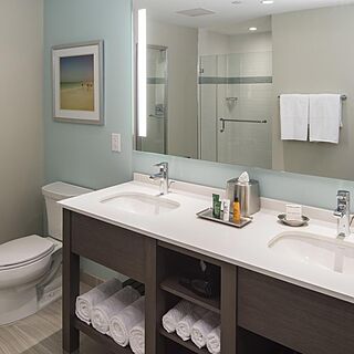 Ocean 22 by Hilton Grand Vacations — Sample Bathroom