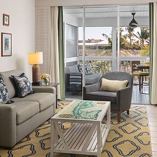 Hyatt Beach House Resort &mdash; Sample Living Area