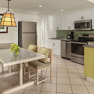 Hyatt Sunset Harbor Resort — Sample Kitchen in one- and two-bedroom units.