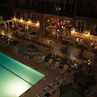 The Ritz-Carlton Club, Vail — Pool Area With Loungers