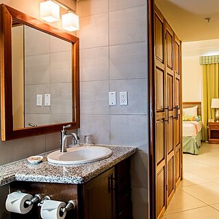 Paradise Beach Villas — Sample Bathroom