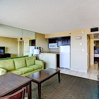 Beach Quarters Resort — Living Area