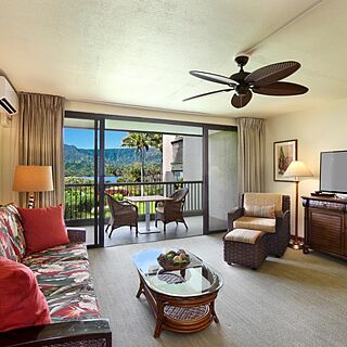 Hanalei Bay Resort — Sample Living Area