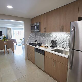 Divi Dutch Village Beach Resort — Sample Kitchen