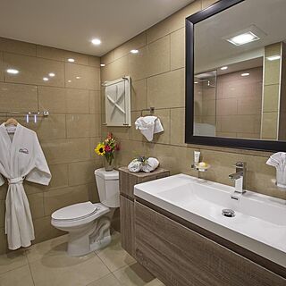 Divi Dutch Village Beach Resort — Sample Bathroom
