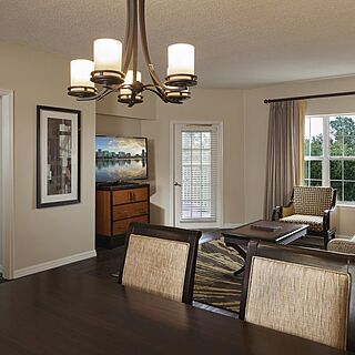Hilton Grand Vacations at SeaWorld — Living Area