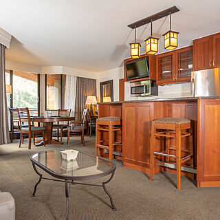The Cliff Club at Snowbird &mdash; Sample Living Area
