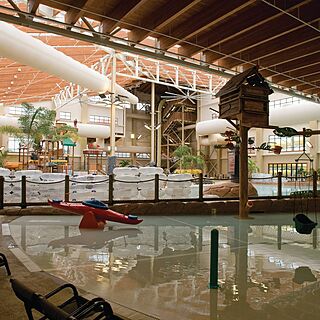 Club Wyndham Great Smokies Lodge — Indoor Water Park With Walk-In Pool