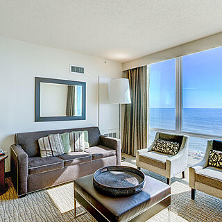 Oceanaire, a Hilton Vacation Club — Sample Living Area