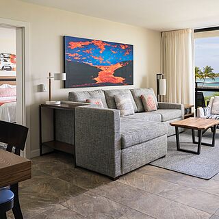 Marriott's Waikoloa Ocean Club — Living Area