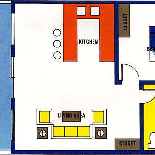 Laguna de Boracay Resort — - Floor Plan of a unit