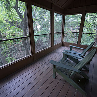 The Cabins at Green Mountain — Balcony
