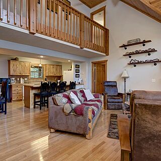 Lodges at Fox Hollow — Living Area