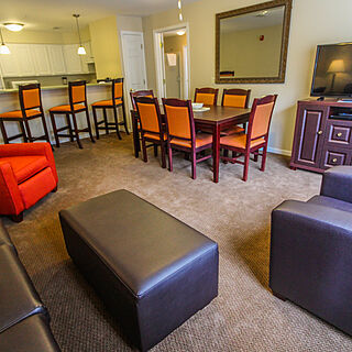 Grand Crowne Resort — Living Area