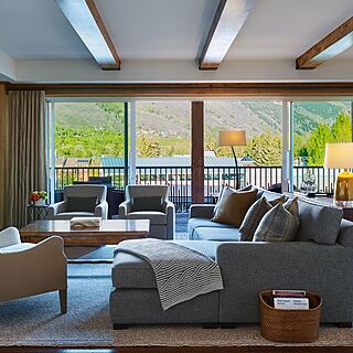 Residences at The Little Nell — Living Area
