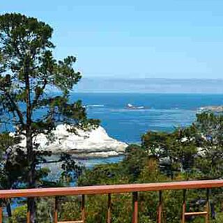 View from deck