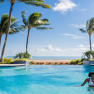 Hyatt Windward Pointe Resort — Pool Area With Ocean View