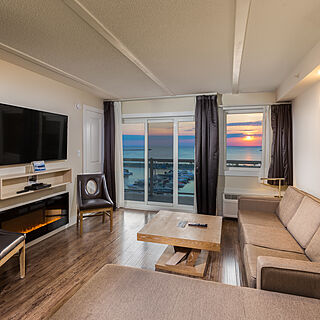 Living Water Resort & Residences — Sample Living Area