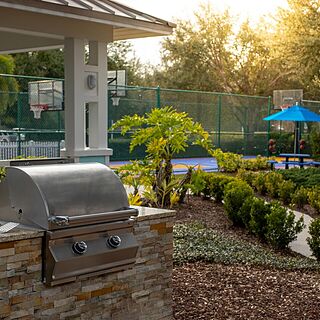 Marriott's Harbour Lake — BBQ area