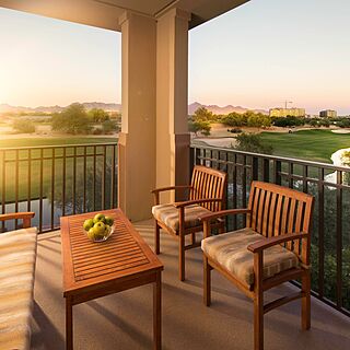 The Westin Kierland Villas &mdash; Sample Balcony With Golf Course View
