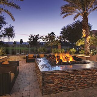 Marriott's Shadow Ridge II - The Enclaves — Firepit Area