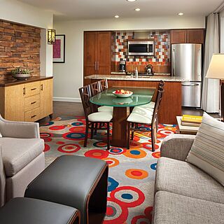 Marriott's Shadow Ridge II - The Enclaves — Sample Living Area
