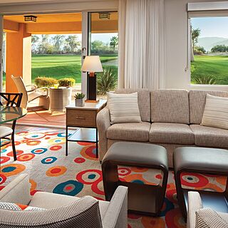 Marriott's Shadow Ridge II - The Enclaves — Sample Living Area