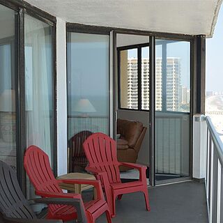 Sands Ocean Club — Sample unit balcony