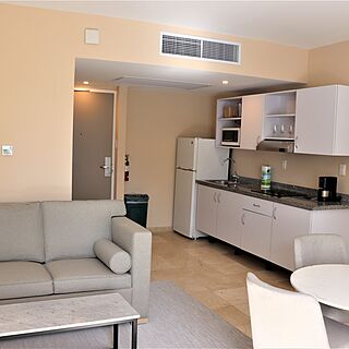 The Mill Resort & Suites — Sample unit partial kitchen