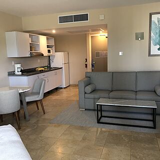 The Mill Resort & Suites — Sample unit living area