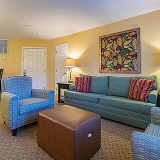 Vacation Village in the Berkshires — Sample Living Area