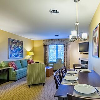 Vacation Village in the Berkshires — Sample Living Area