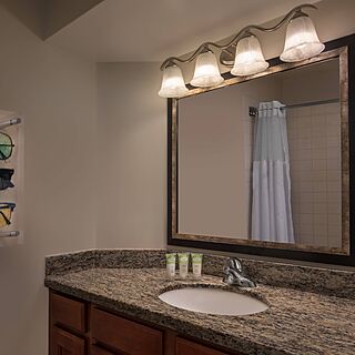 Marriott's Grande Vista &mdash; Sample Studio Guest Room Bathroom