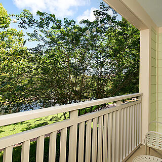 Disney's Saratoga Springs Resort & Spa — Sample unit balcony