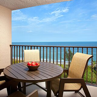 Vistana Beach Club — Sample Balcony