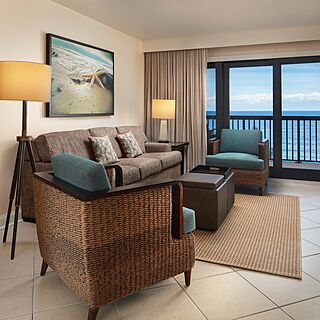 Vistana Beach Club — Sample Living Area