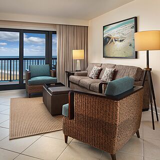 Vistana Beach Club — Sample Living Area