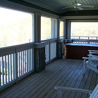 Owners Club at the Homestead — - Unit Deck With Hot Tub