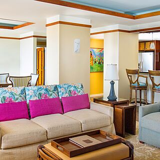 Aulani, a Disney Resort & Spa — Sample Living Area