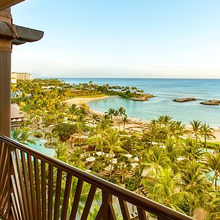 Aulani, a Disney Resort & Spa — Sample Balcony With Ocean View