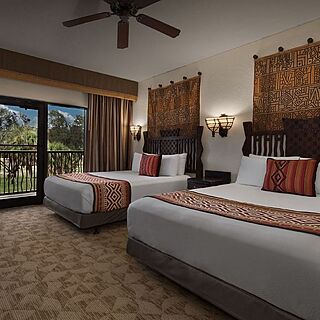 Disney's Animal Kingdom Villas - Jambo House — Sample Grand Villa bedroom