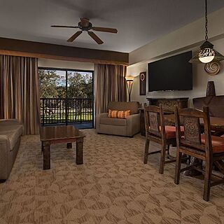Disney's Animal Kingdom Villas - Jambo House — Sample Living Area