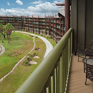 Disney's Animal Kingdom Villas - Kidani Village — Sample Balcony