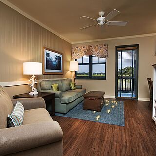 Disney's Hilton Head Island Resort &mdash; Sample Living Area
