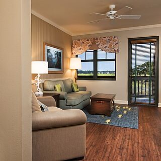 Disney's Hilton Head Island Resort — Sample Living Area