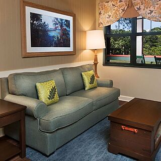 Disney's Hilton Head Island Resort &mdash; Sample Living Area