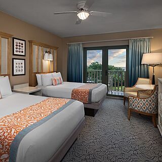 Disney's Vero Beach Resort — Sample Bedroom