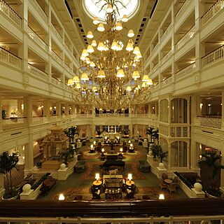 The Villas at Disney's Grand Floridian Resort & Spa &mdash; Lobby