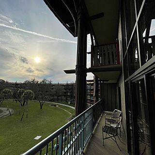 Disney's Animal Kingdom Villas - Kidani Village — Sample Balcony