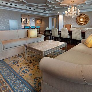 The Villas at Disney's Grand Floridian Resort & Spa &mdash; Sample Grand Villa living area